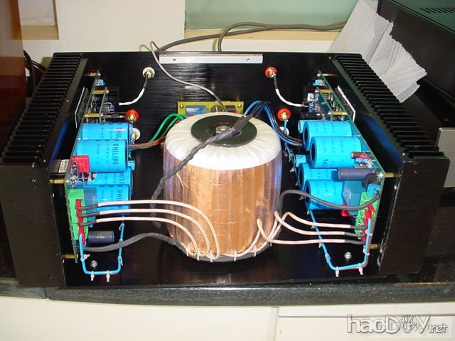 末级无反馈新甲类功放机终于完工了