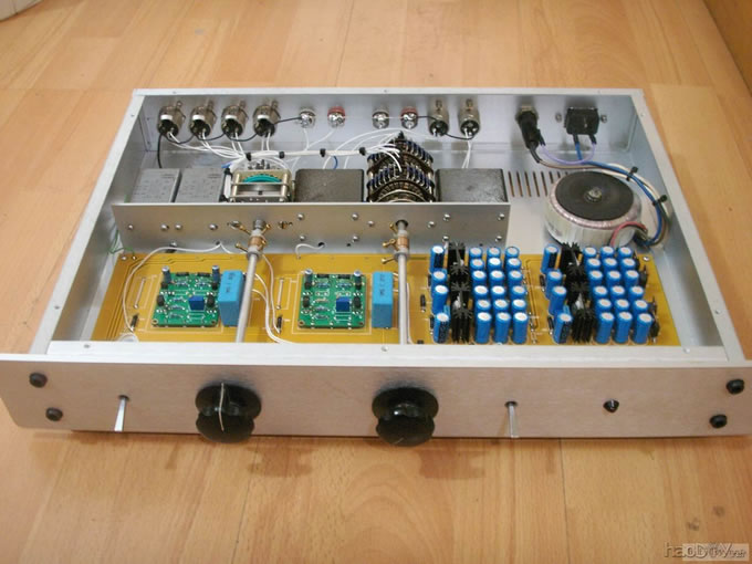 经典的前置Mark Levisin的JC-2前级线路图