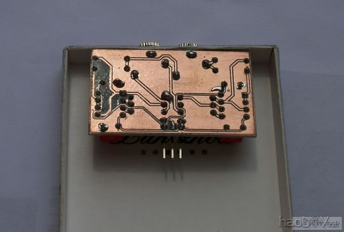 专为烟盒设计的小耳放,多图,小毒