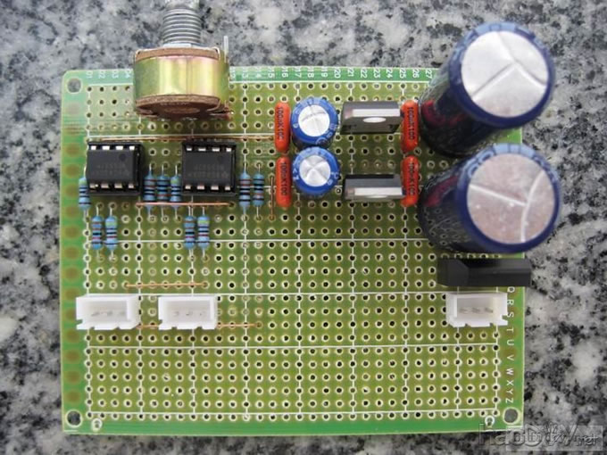 洞洞板 英国名机音乐传真A1前级 一次成功