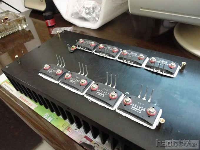 末级无负反馈甲类放大器功放制作