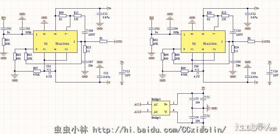 {全套资料}- TDA1514A 功放有图有真相