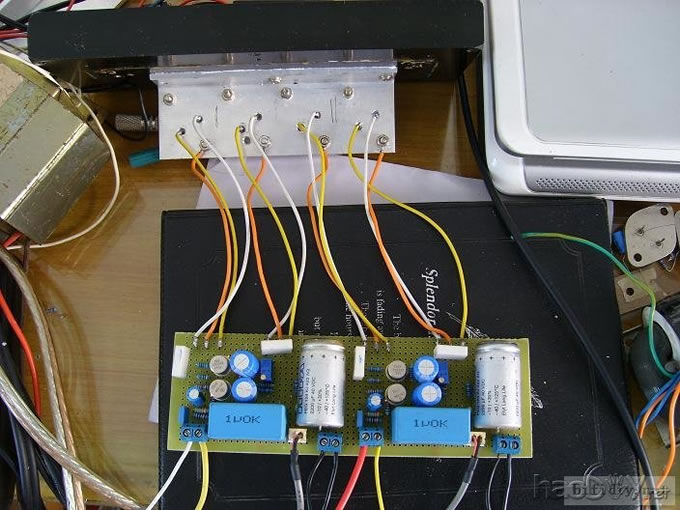 无聊又做了个hood jlh1969,锗管的甲类功放