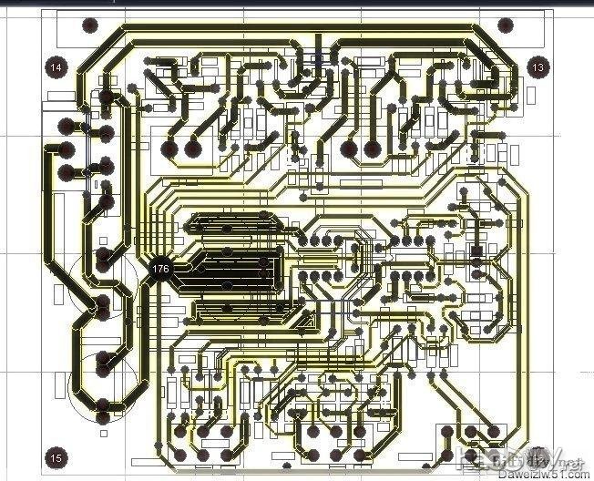 纯手工刻制懒猫的带音调LM1875功放板
