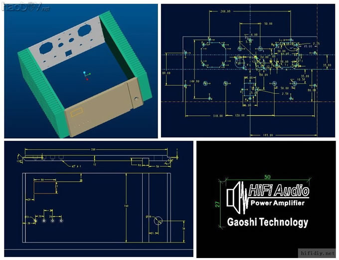 精心制作:无环路反馈甲类功放
