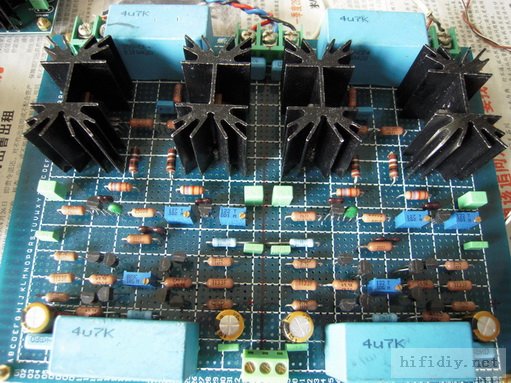 自制洞洞板高压分立前级