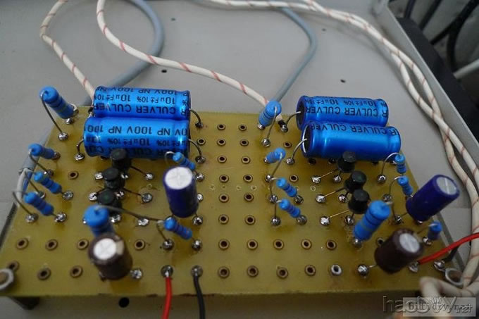 制一台3DG8分立元件前级