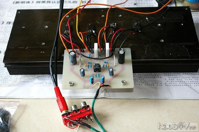 洁靓声的MOSFET单端甲类功放