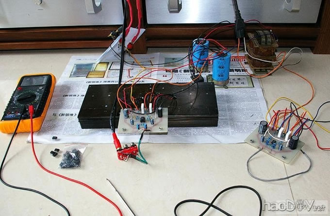 洁靓声的MOSFET单端甲类功放