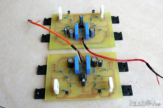 洁靓声的MOSFET单端甲类功放