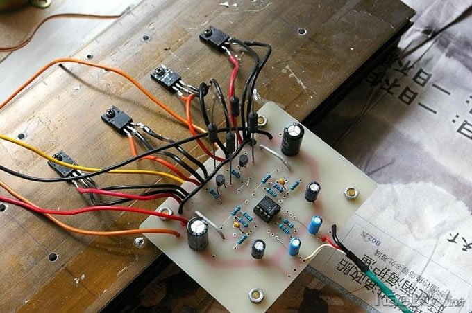 洁靓声的MOSFET单端甲类功放