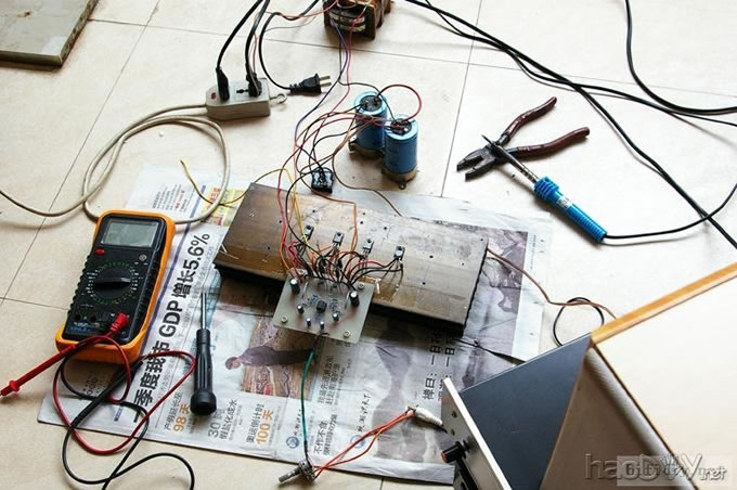 洁靓声的MOSFET单端甲类功放