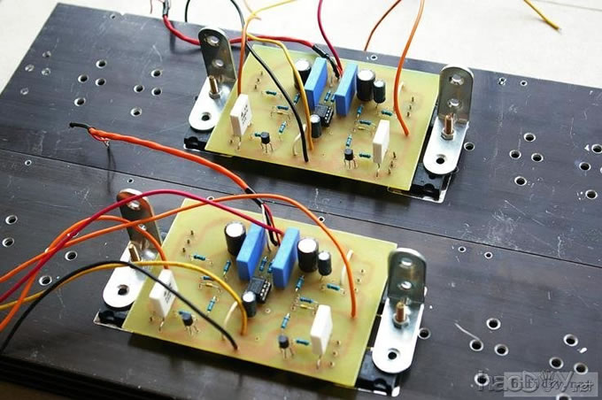 洁靓声的MOSFET单端甲类功放