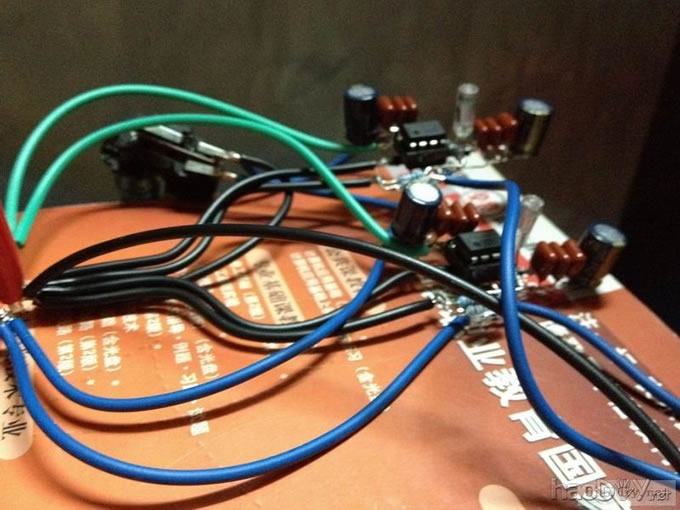今天终于有时间搭了个电路简单声音却不简单的MBL6010_NE5534运放