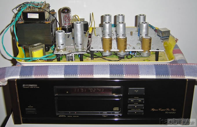 胡子工程,JADIS JP200胆前级制做中.