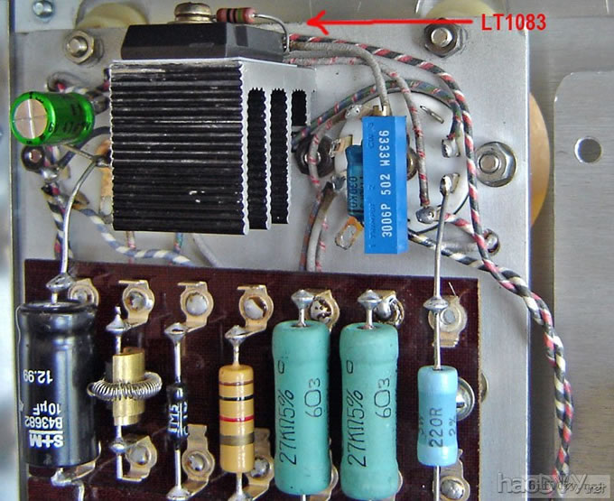 胡子工程,JADIS JP200胆前级制做中.