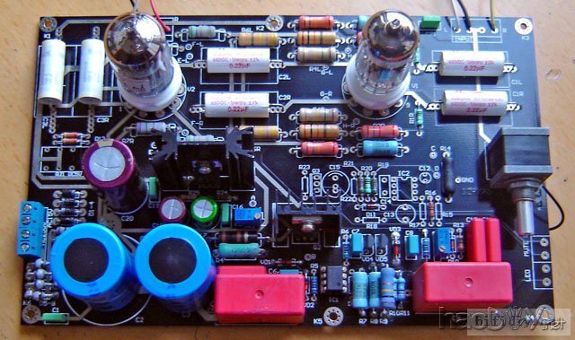 胡子工程,JADIS JP200胆前级制做中.