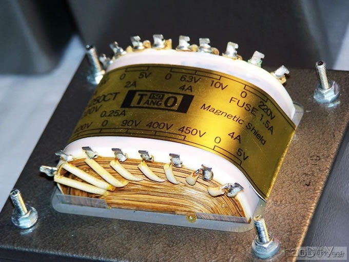 日本牛双分体300B单端胆机实习制作