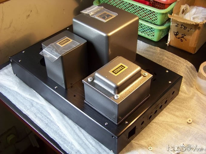 日本牛双分体300B单端胆机实习制作