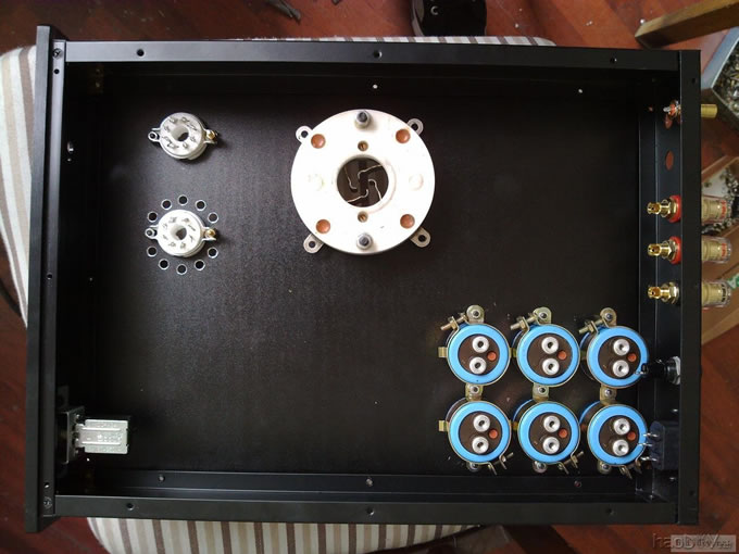 用心打造6sn7+el34+FU5(805)电子管单端胆机