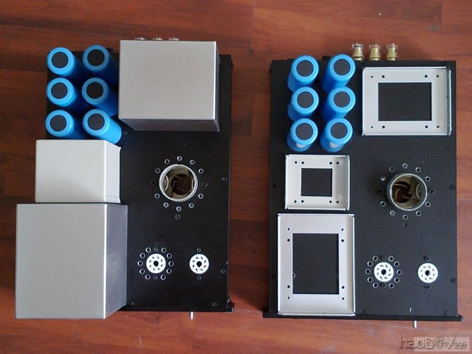 用心打造6sn7+el34+FU5(805)电子管单端胆机