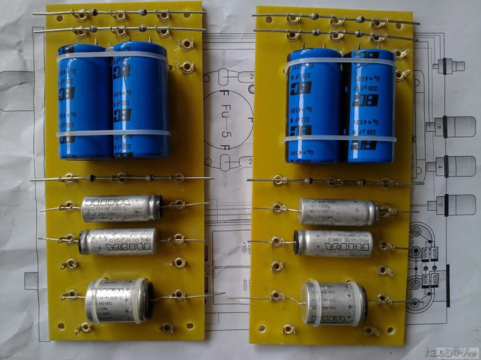 用心打造6sn7+el34+FU5(805)电子管单端胆机
