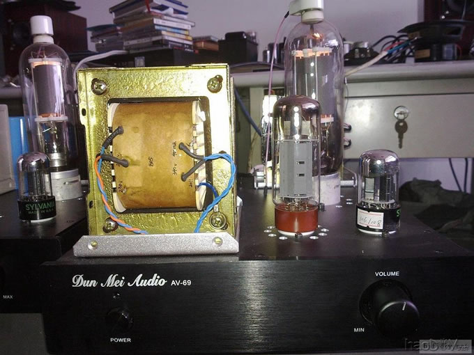 用心打造6sn7+el34+FU5(805)电子管单端胆机
