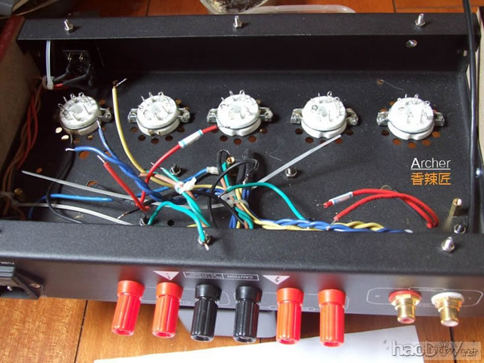 不搭棚,菜鸟自己设计6N8P(6sn7)推6P3P(6l6)电路板单端胆机