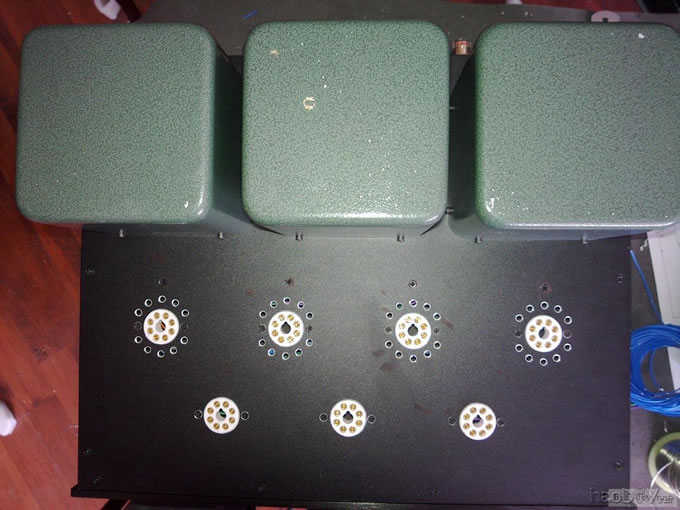 简洁但不简单的6n8p(6sn7)+6p3p(6550,6l6)推挽胆机