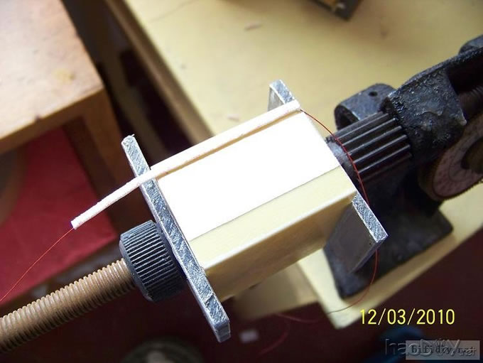 发一贴。慢慢直播绕胆机输出牛变压器过程