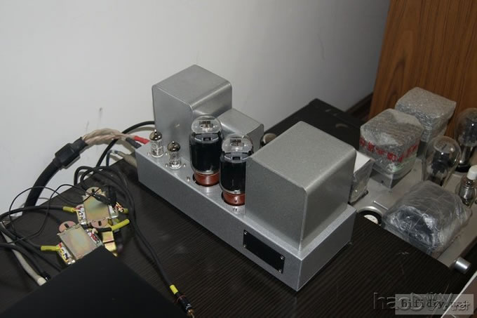 仿经典名机英国国都2 QUAD II ef86+kt66电子管推挽胆机