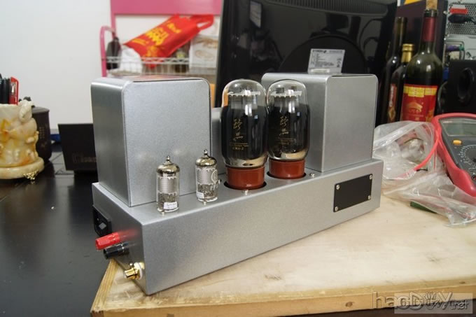 仿经典名机英国国都2 QUAD II ef86+kt66电子管推挽胆机
