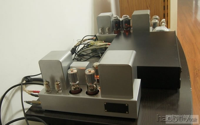 仿经典名机英国国都2 QUAD II ef86+kt66电子管推挽胆机