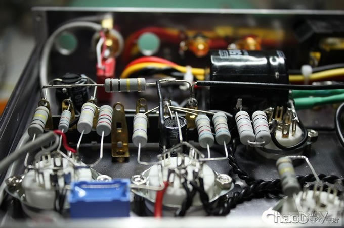 6n2+6P1分体单端胆机终结版,不再做6P1单端了(带机箱开孔图)