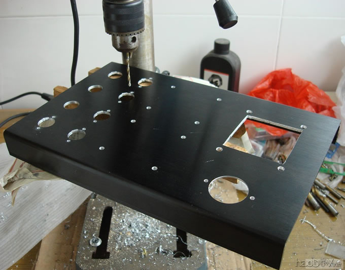 手痒,做一台6au6+6c4+6v6(6AQ5)推挽胆机