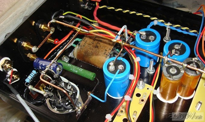 手痒,做一台6au6+6c4+6v6(6AQ5)推挽胆机