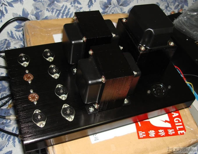 手痒,做一台6au6+6c4+6v6(6AQ5)推挽胆机