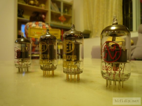 全部新料12au7+6V6(6p6p)推挽胆机 声音好听