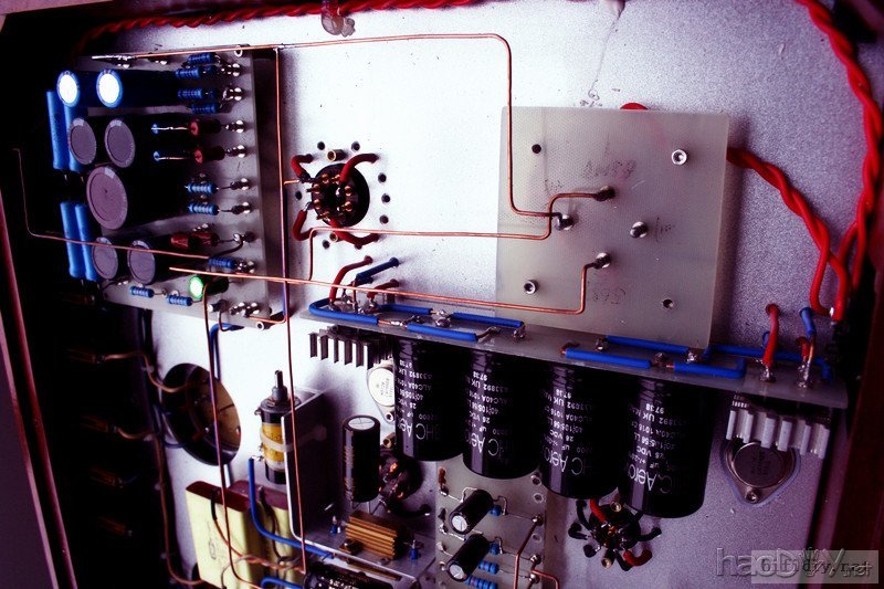 仿英国 Audio Note KIT1 one 300B电子管单端胆机制作