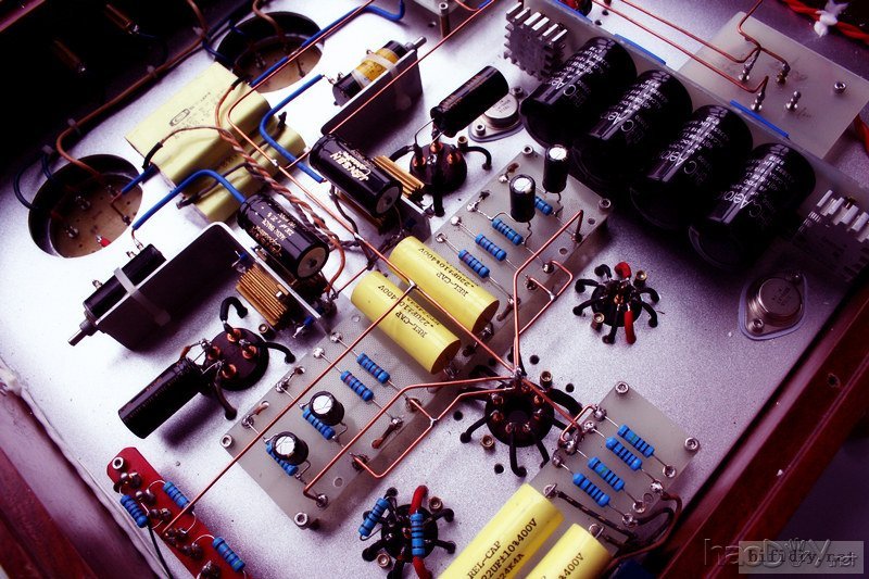 仿英国 Audio Note KIT1 one 300B电子管单端胆机制作