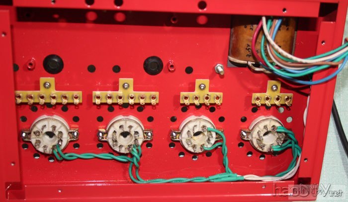 纯2版6sn7+6V6(6p6p)单端胆机完工了。