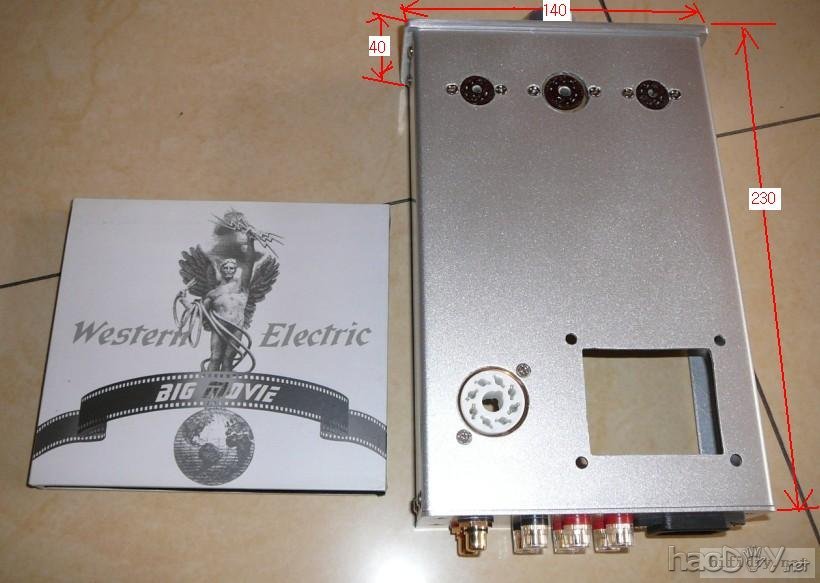 小单端--12at7+6AQ5单端胆机焊接完毕-顺利开声了