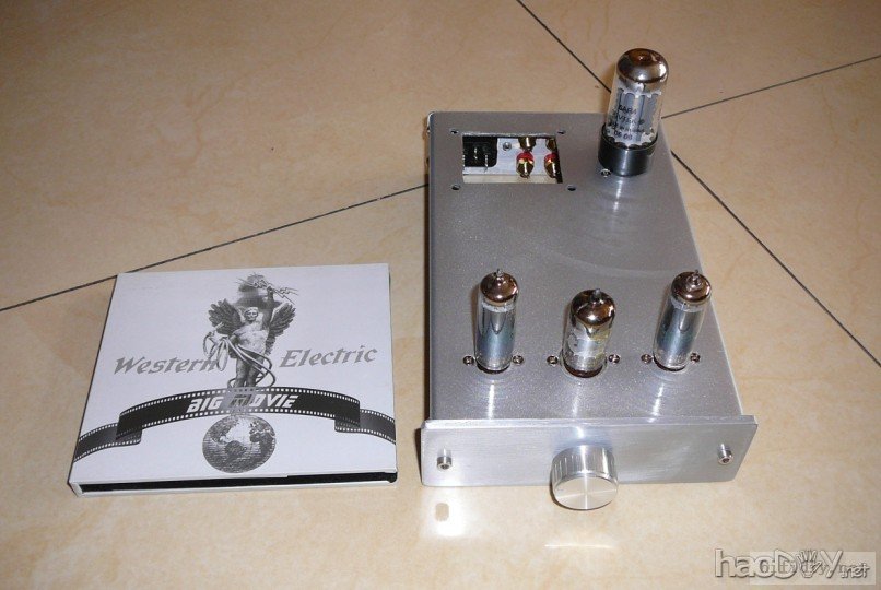 小单端--12at7+6AQ5单端胆机焊接完毕-顺利开声了