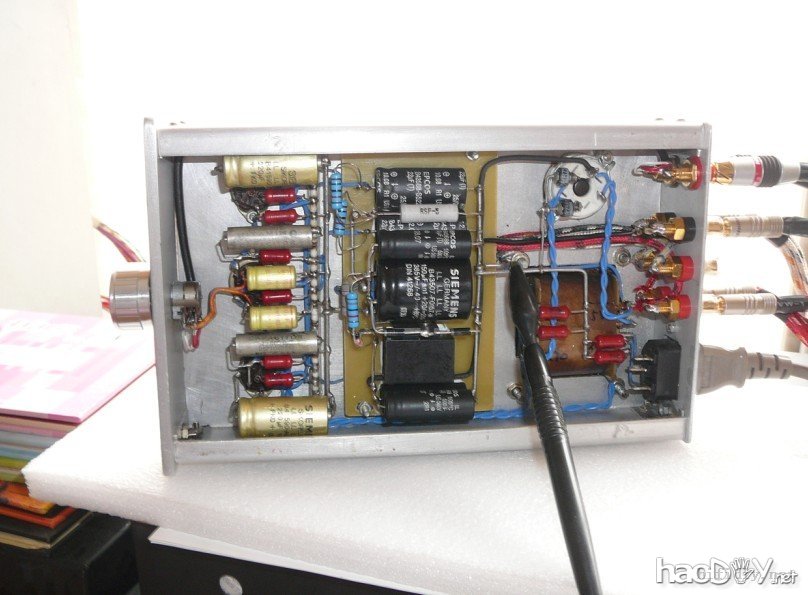 小单端--12at7+6AQ5单端胆机焊接完毕-顺利开声了