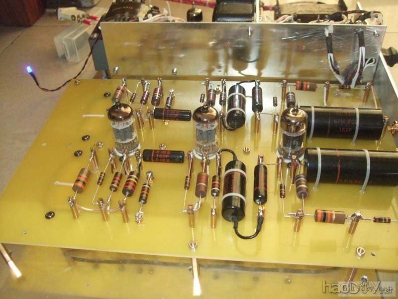 深夜发贴,仿做Marantz马兰士7 电子管胆前级