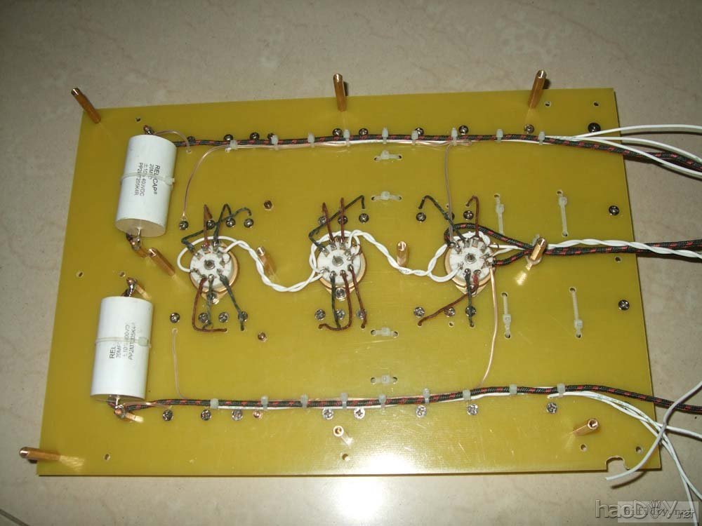 深夜发贴,仿做Marantz马兰士7 电子管胆前级