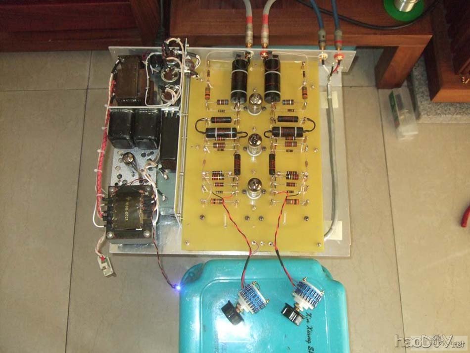 深夜发贴,仿做Marantz马兰士7 电子管胆前级