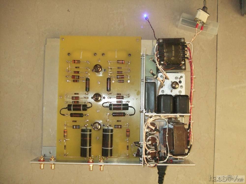 深夜发贴,仿做Marantz马兰士7 电子管胆前级