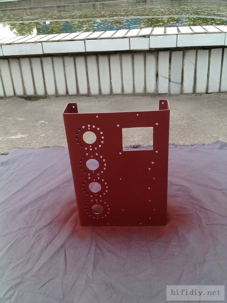 细心打造6SQ7+6V6(6p6p)单端胆机,机箱自制,电源牛自绕