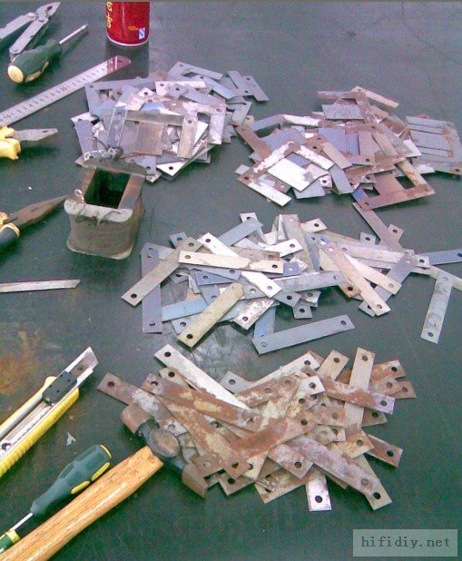 捡点废旧、闲置物品,也做一台纯二6sn7+kt88(6550)单端胆机